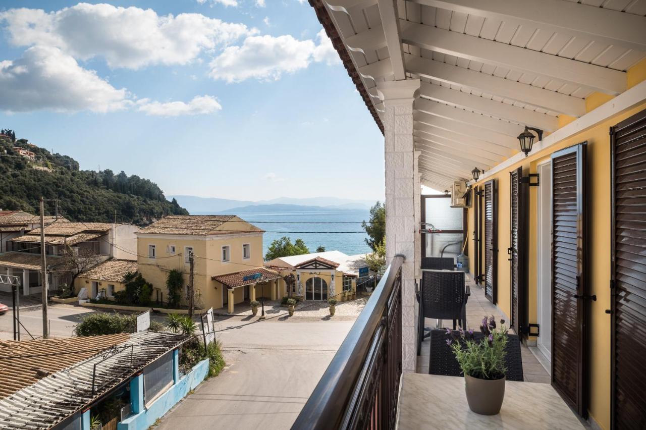 The Seaview Corner Apartments By Konnect, Ipsos Corfu Luaran gambar